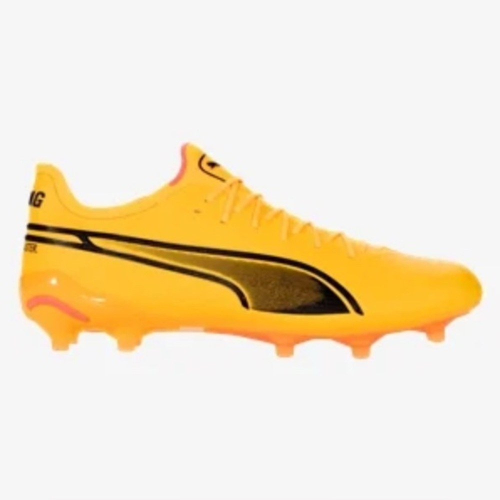 Vibrant Yellow Soccer Cleats